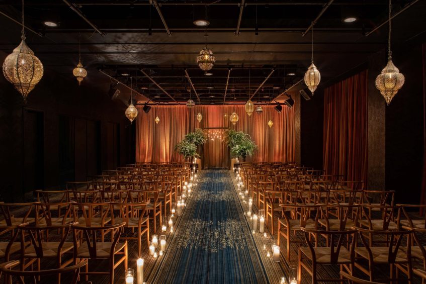 W Philadelphia Hotel - Philadelphia, PA, USA - W Wedding Ceremony Chairs