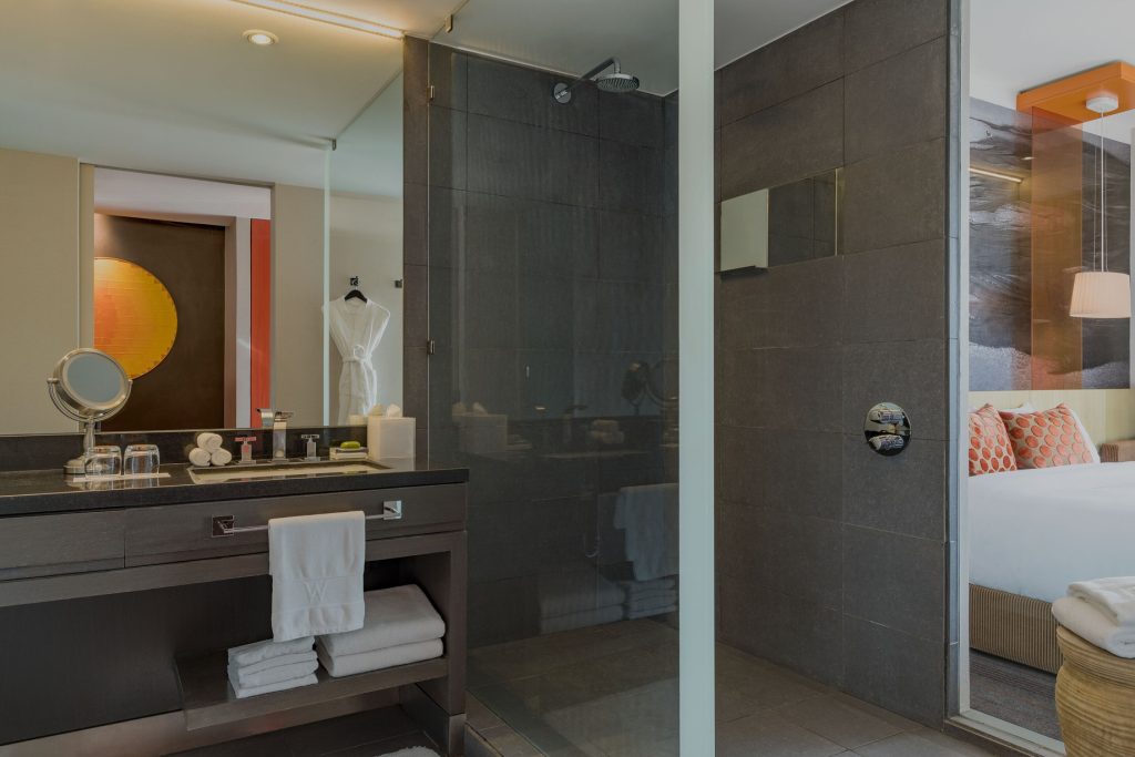 W Santiago Hotel - Santiago, Chile - Wonderful Guest Bathroom Vanity