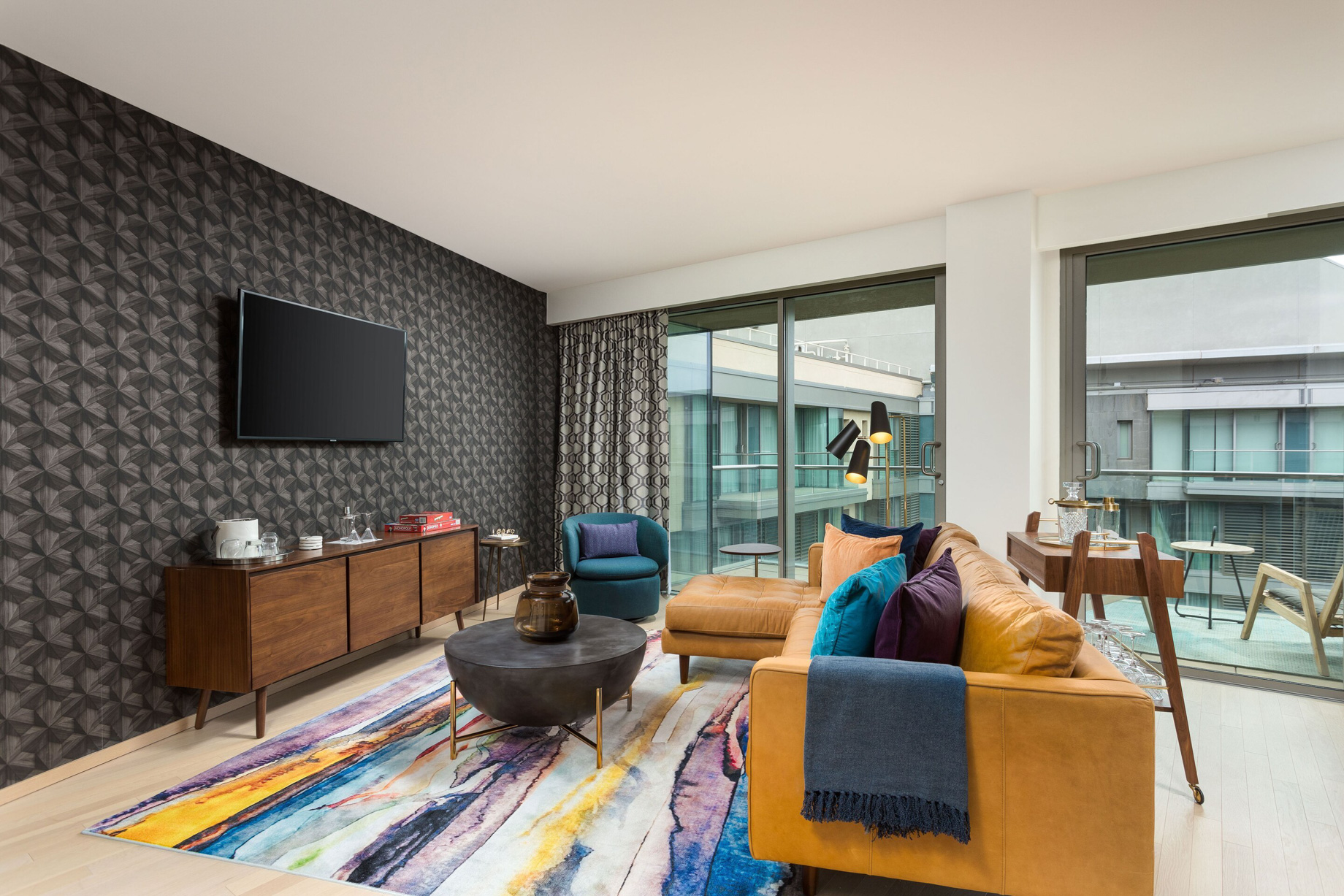 W Scottsdale Hotel – Scottsdale, AZ, USA – Fantastic Suite Living Area