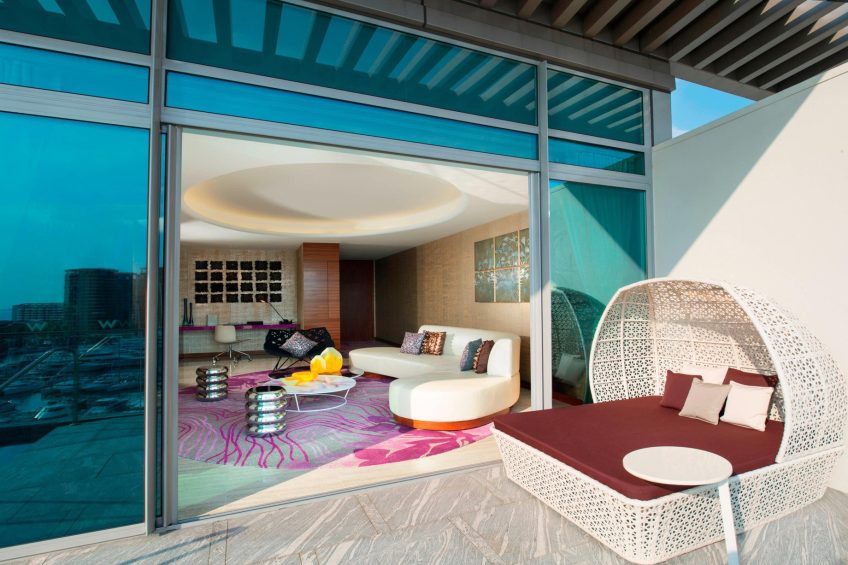 W Singapore Sentosa Cove Hotel - Singapore - Fantastic Suite Living Area