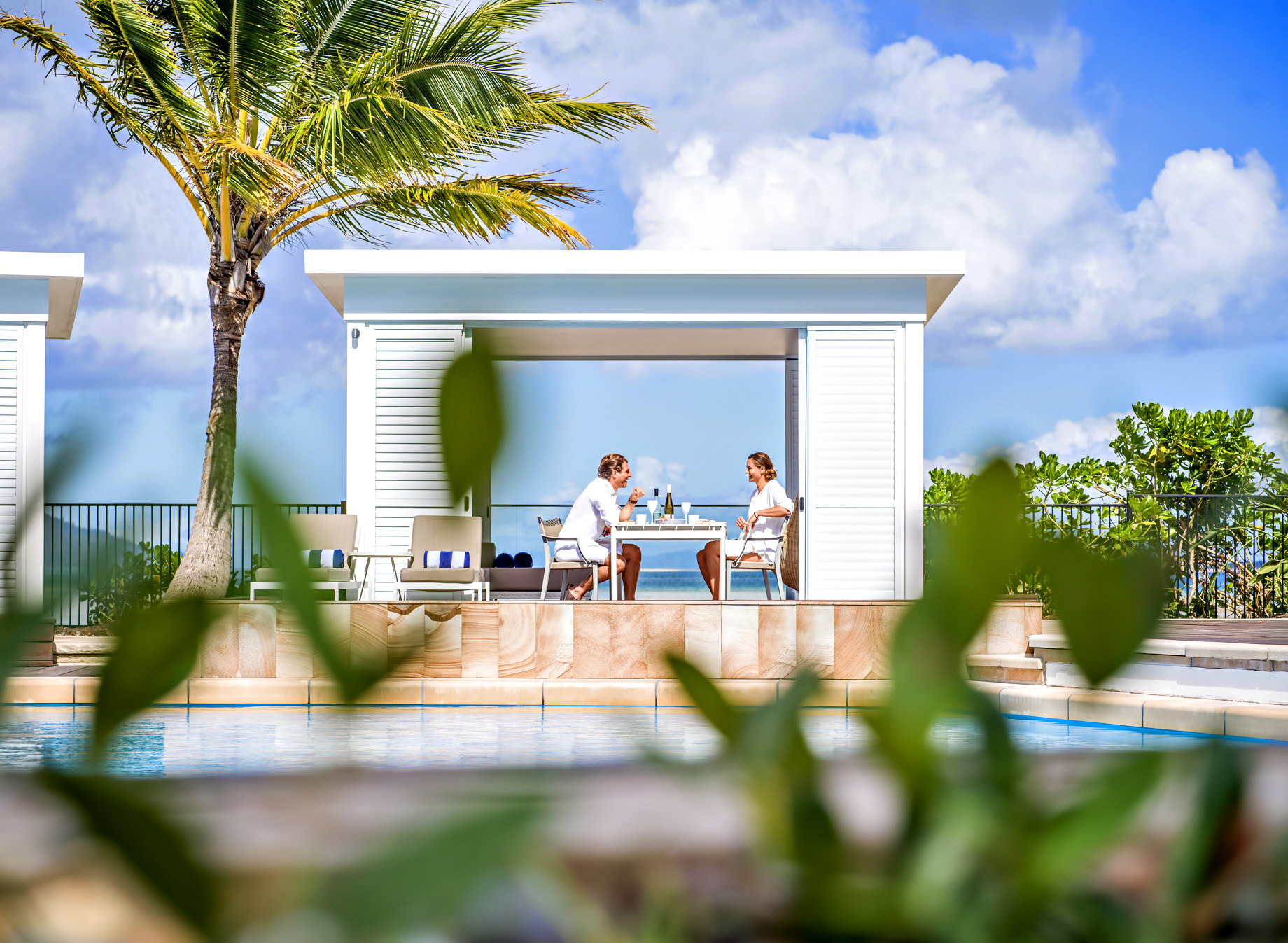 InterContinental Hayman Island Resort - Whitsunday Islands, Australia - Aqua Restaurant Private Cabana Dining