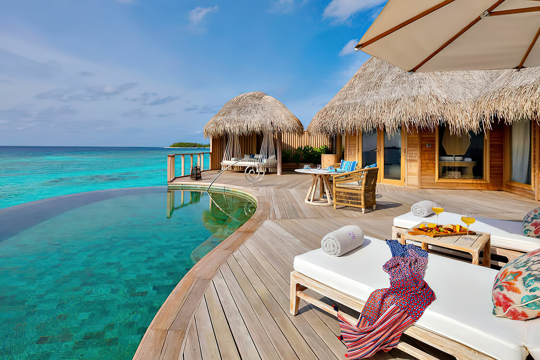 The Nautilus Maldives Resort – Thiladhoo Island, Maldives – Ocean Residence Infinity Pool Deck
