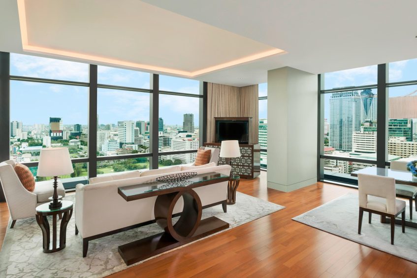 The St. Regis Bangkok Hotel - Bangkok, Thailand - Astor Suite Living Area