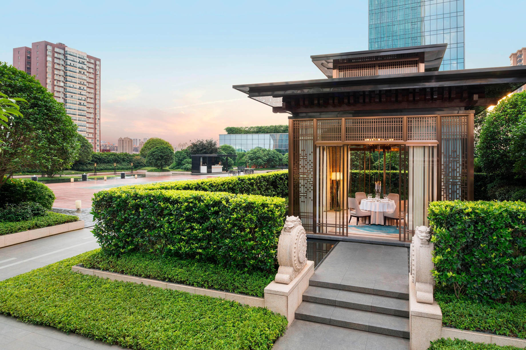 The St. Regis Changsha Hotel – Changsha, China – 6F Garden