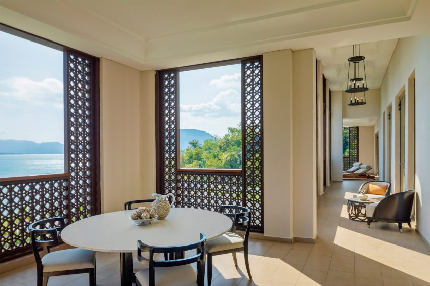 The St. Regis Langkawi Resort - Langkawi, Malaysia - Astor Suite Living Room Balcony
