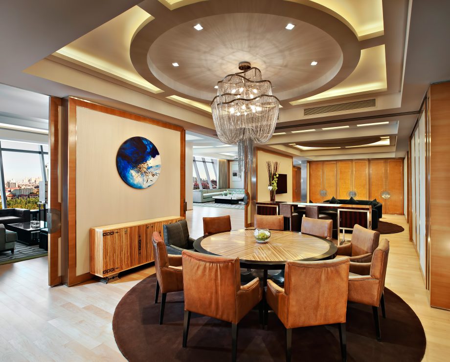The St. Regis Tianjin Hotel - Tianjin, China - Riviera Restaurant - President Suite Dining Room