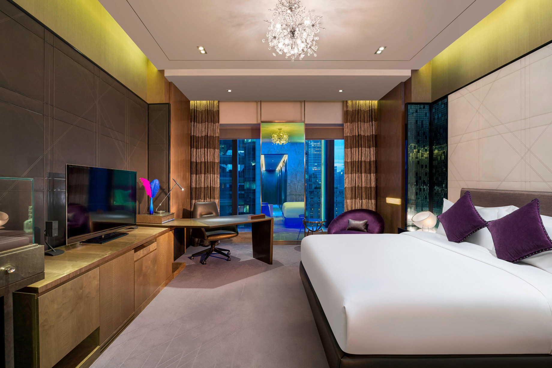 W Guangzhou Hotel – Tianhe District, Guangzhou, China – Spectacular Design Guest Room Jewelry