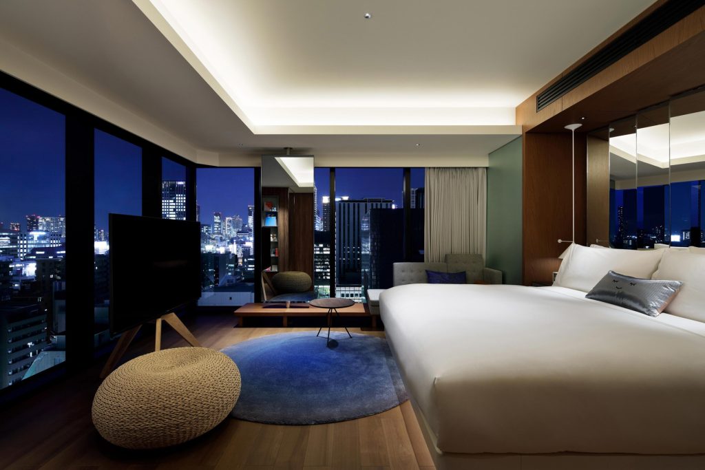 W Osaka Hotel - Osaka, Japan - Fantastic King Suite Bedroom