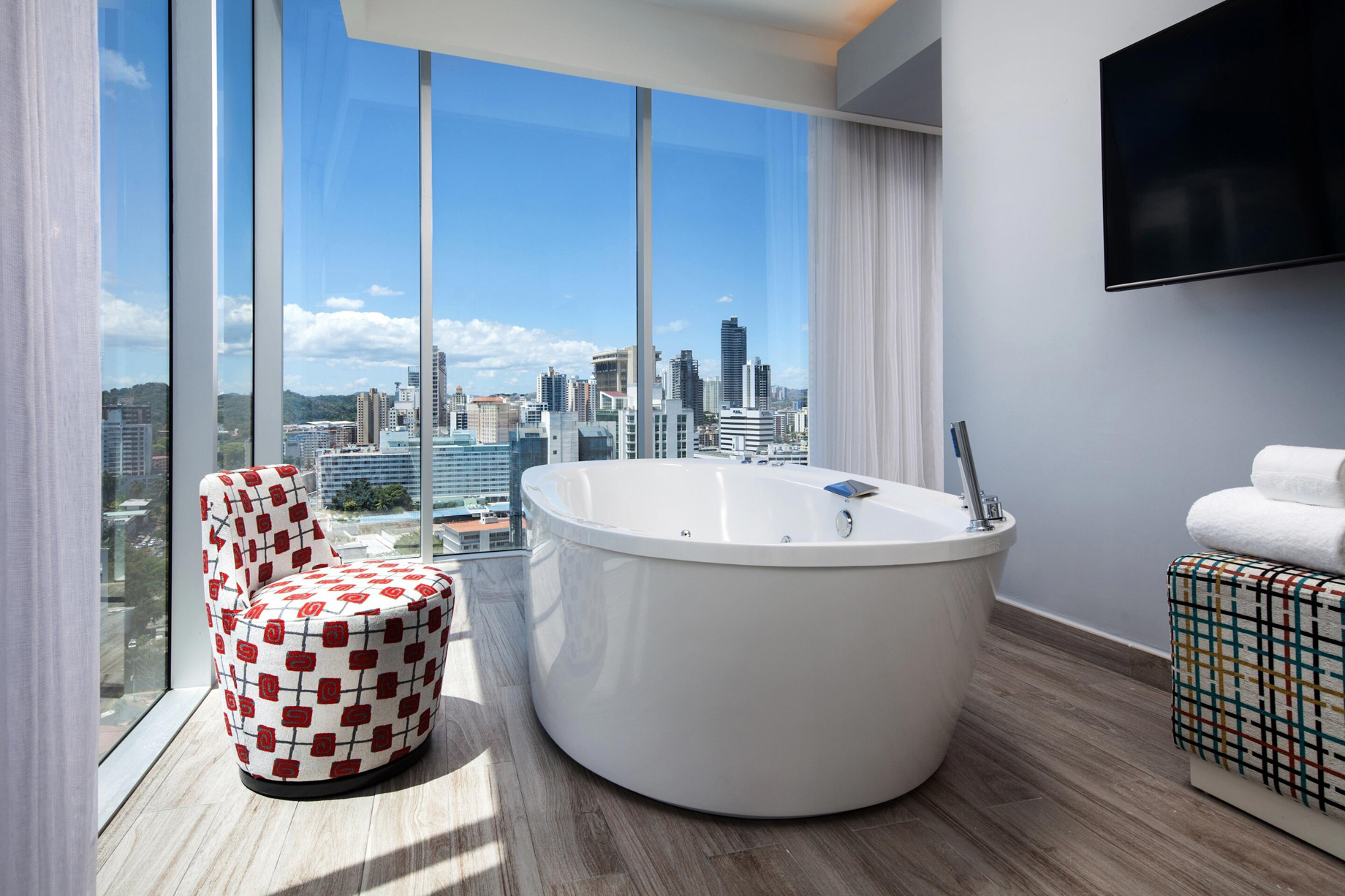 W Panama Hotel – Panama City, Panama – Suite Bathroom Tub