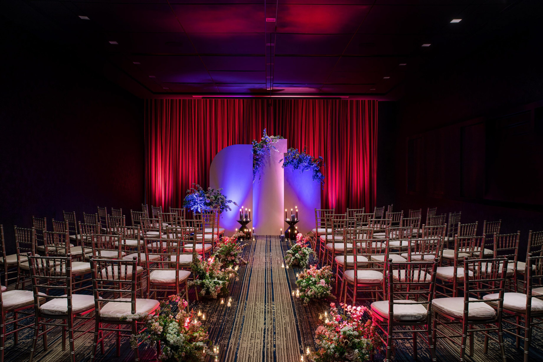 W Philadelphia Hotel – Philadelphia, PA, USA – W Wedding Ceremony