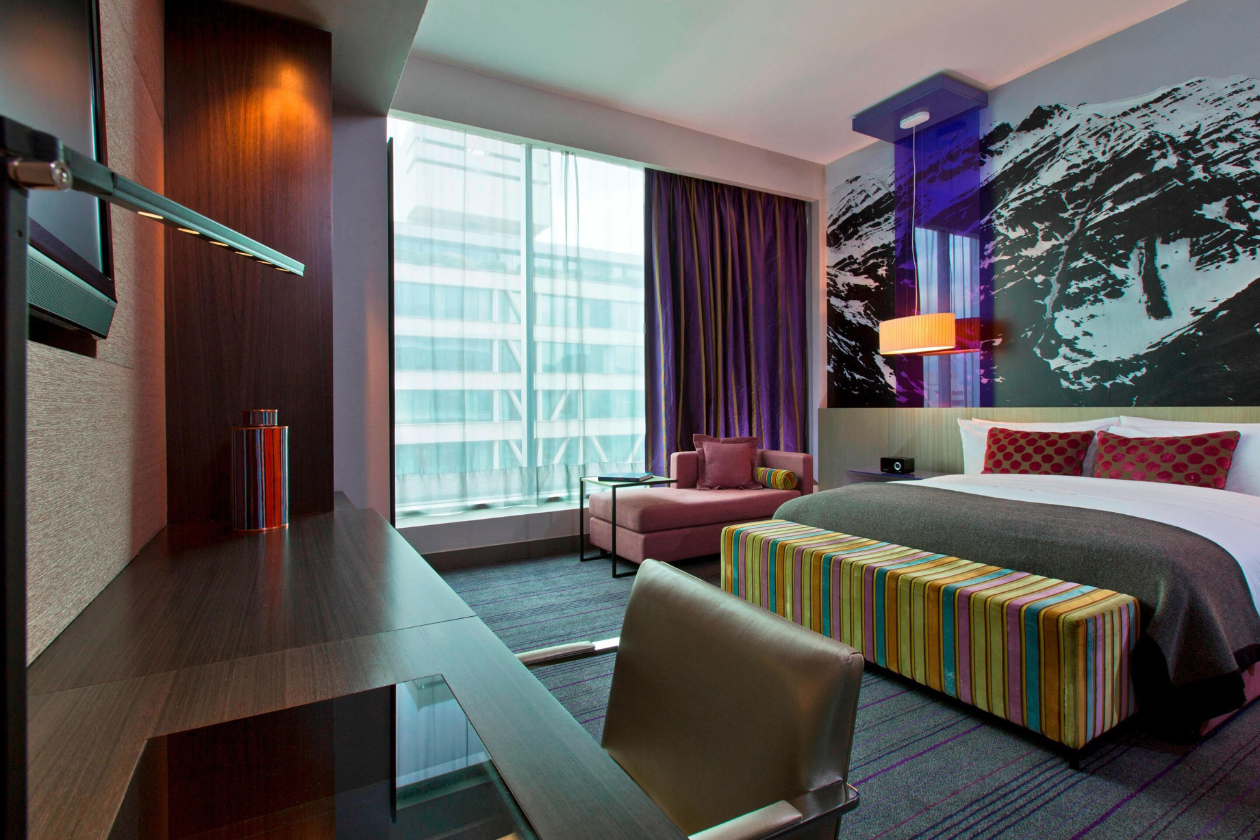 W Santiago Hotel – Santiago, Chile – Wonderful Guest Bedroom