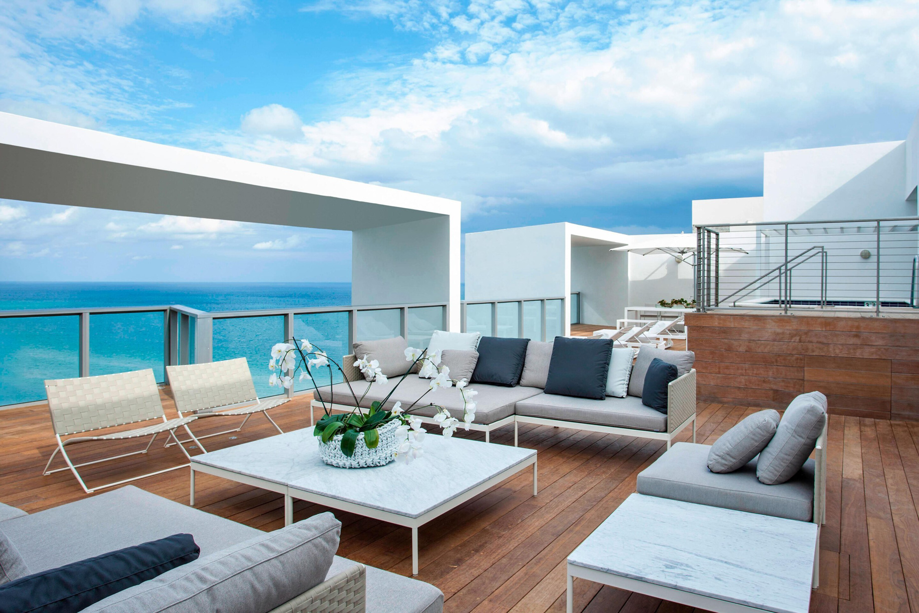W South Beach Hotel – Miami Beach, FL, USA – Amplified Penthouse Suite Terrace