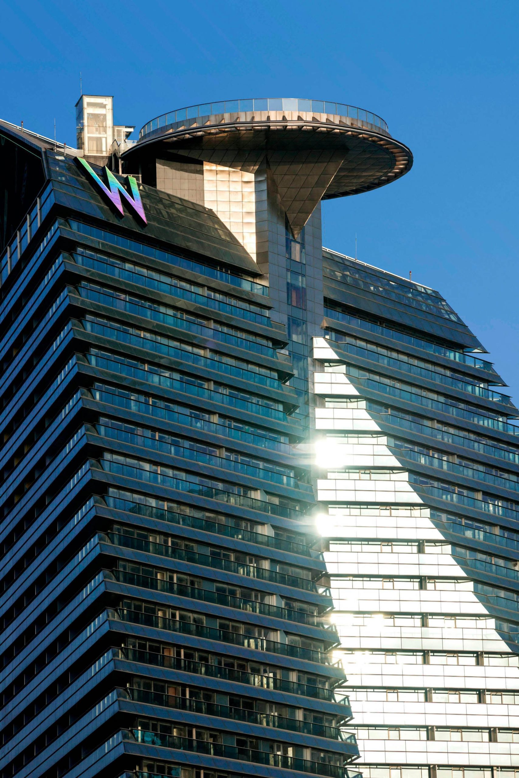 038 – W Xi’an Hotel – Xi’an, Shaanxi Province, China – Exterior Tower