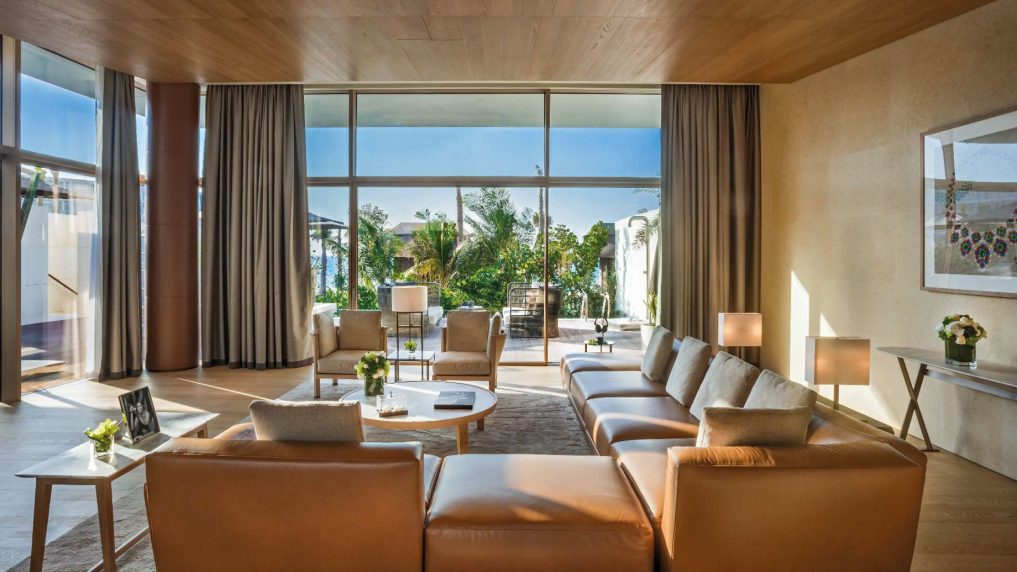 Bvlgari Resort Dubai - Jumeira Bay Island, Dubai, UAE - Guest Suite Living Room