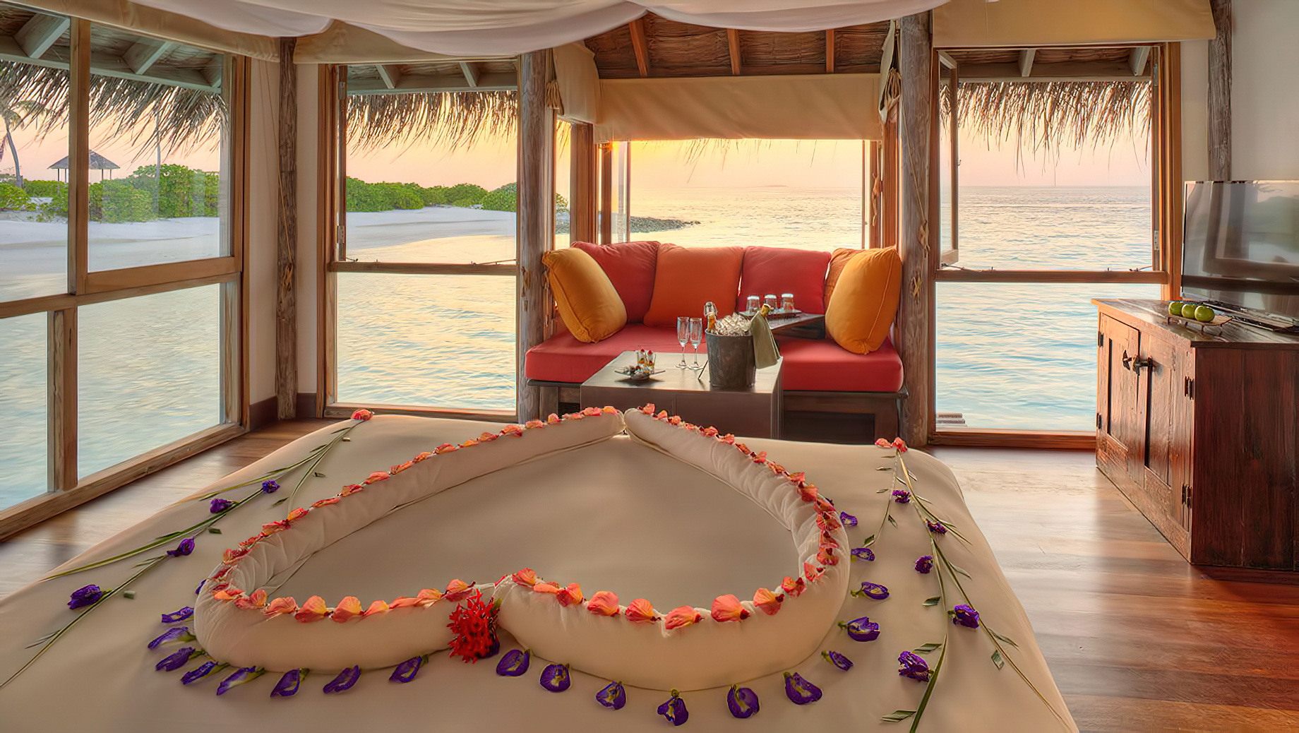 Gili Lankanfushi Resort – North Male Atoll, Maldives – Family Villa Master Bedroom