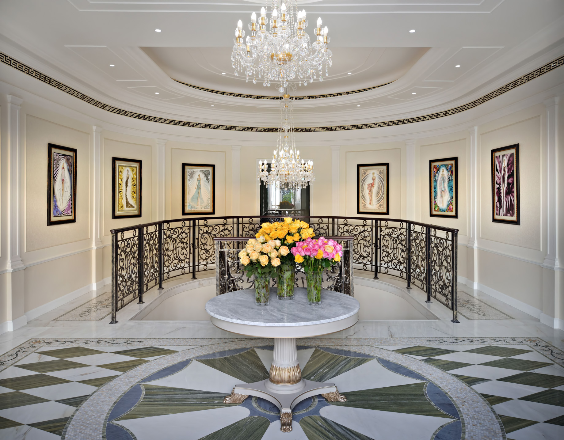 Palazzo Versace Dubai Hotel – Jaddaf Waterfront, Dubai, UAE – Imperial Suite Foyer