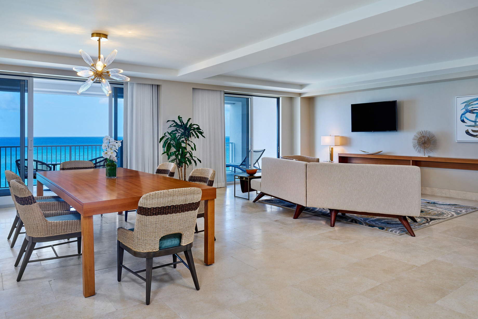 The St. Regis Bermuda Resort – St George’s, Bermuda – Caroline Astor Suite Living Room