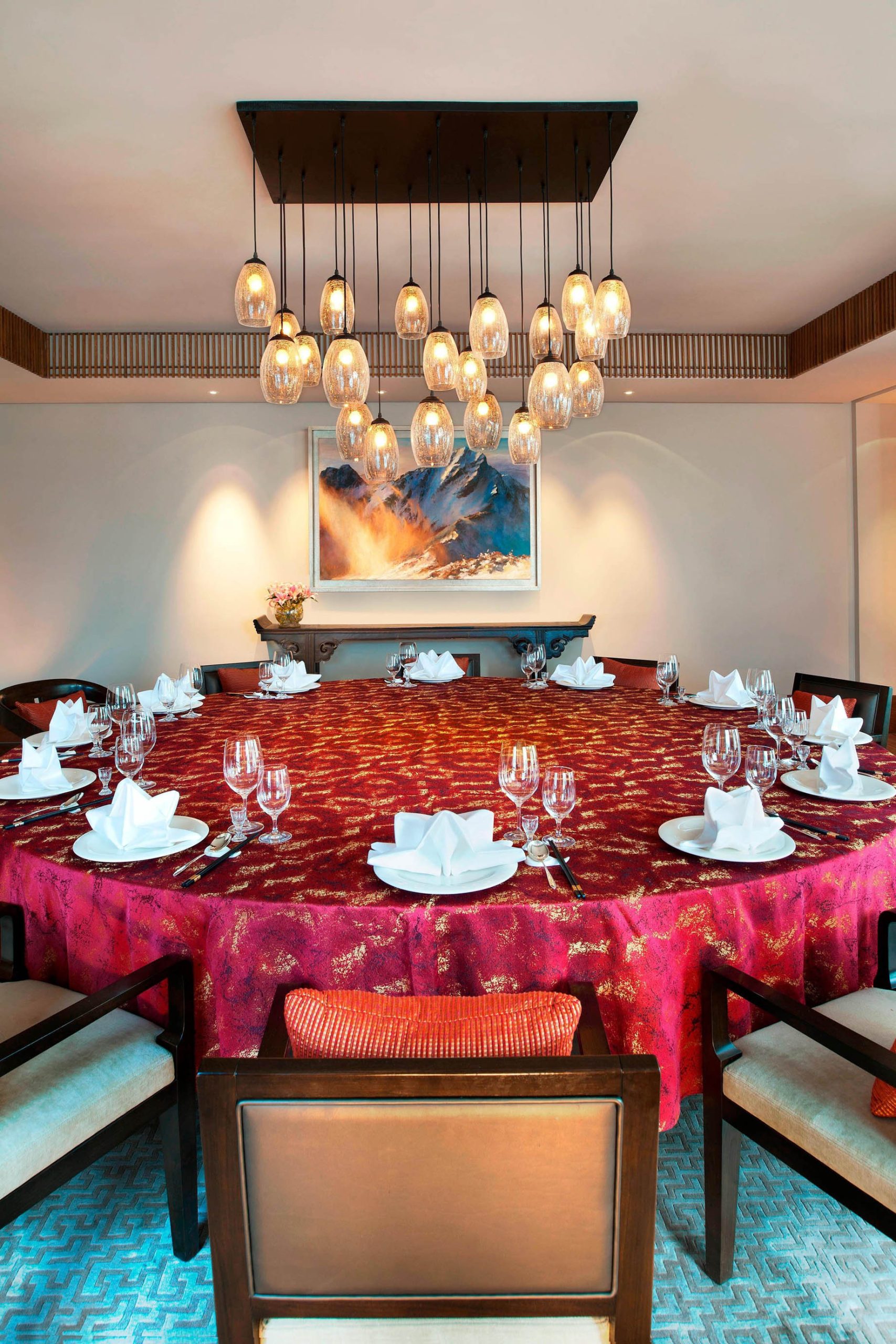 The St. Regis Lhasa Resort – Lhasa, Xizang, China – Tubo Suite Dining Room