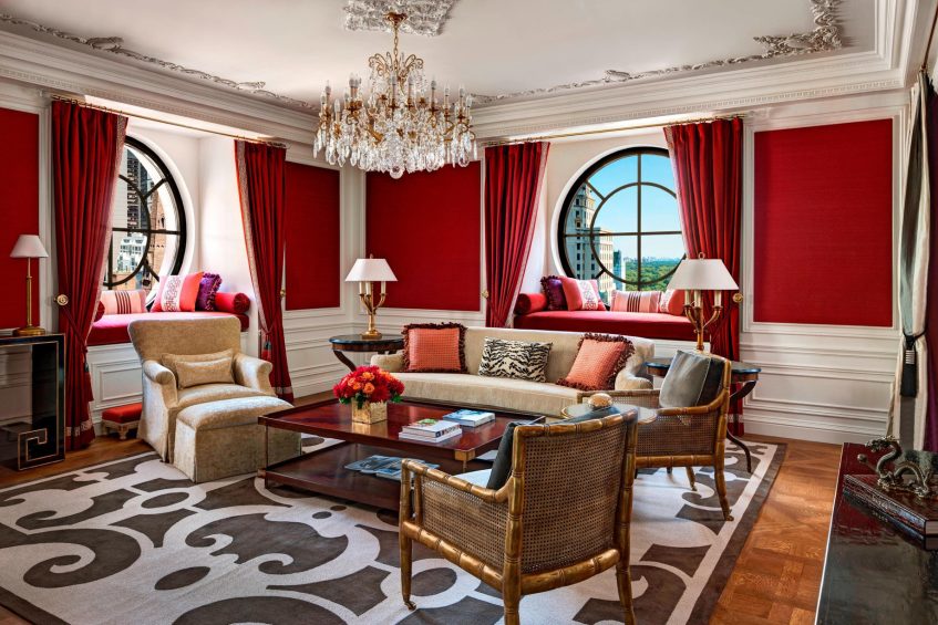 The St. Regis New York Hotel - New York, NY, USA - Imperial Suite Living Area
