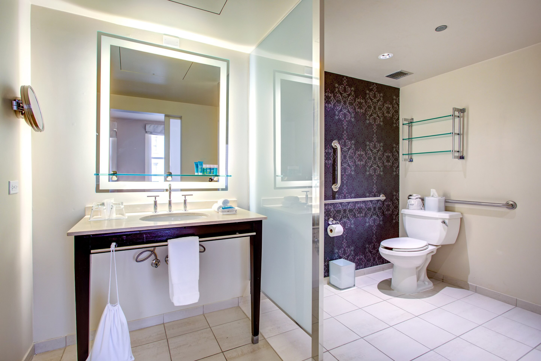 W Chicago City Center Hotel - Chicago, IL, USA - Fabulous Guest Bathroom Vanity