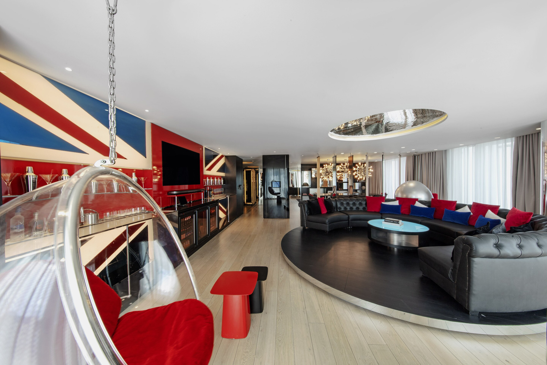 W London Hotel – London, United Kingdom – Extreme WOW Suite Living Room