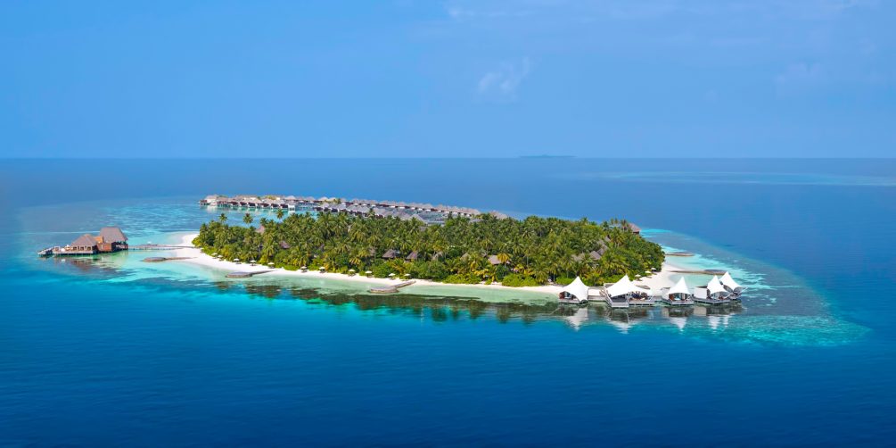 039 - W Maldives Resort - Fesdu Island, Maldives - Private Island Resort Aerial View