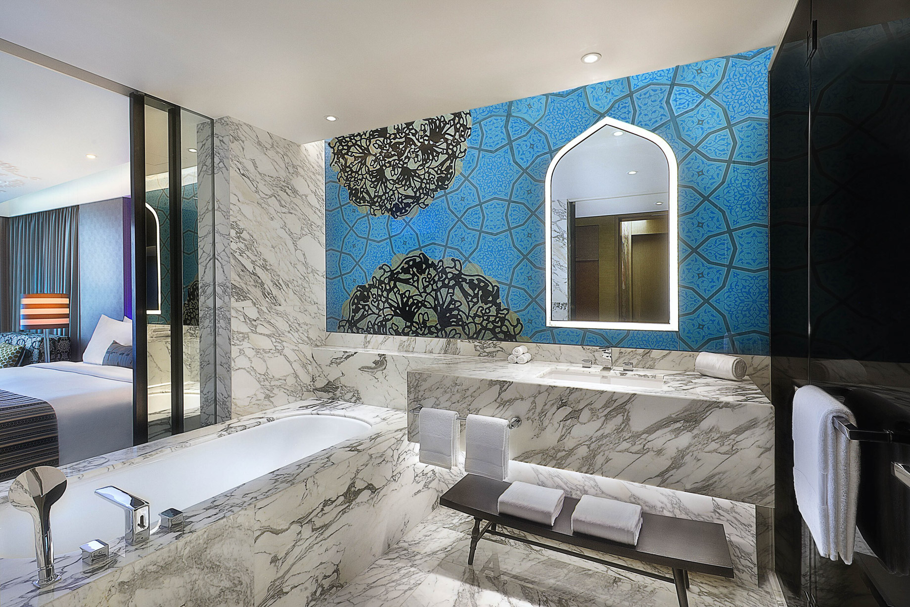 W Muscat Resort – Muscat, Oman – Guest Bathroom Tub