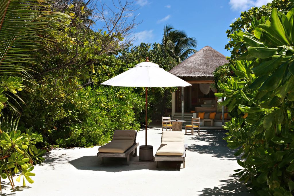 Six Senses Laamu Resort - Laamu Atoll, Maldives - Ocean Villa Beach Chairs