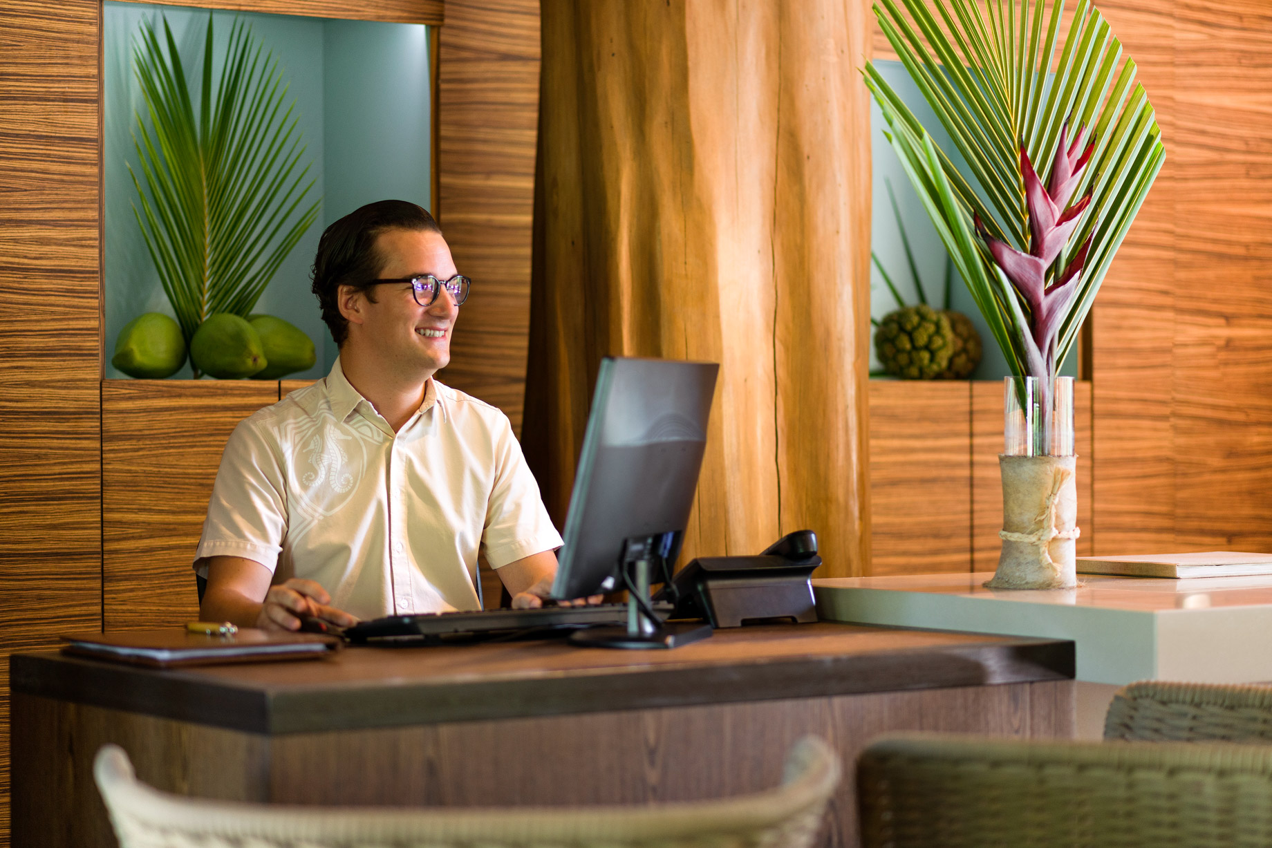 The Brando Resort – Tetiaroa Private Island, French Polynesia – Guest Reception