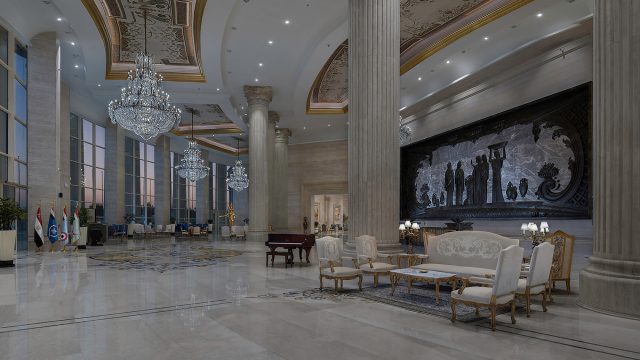 The St. Regis Almasa Hotel - Cairo, Egypt - Convention Center Foyer