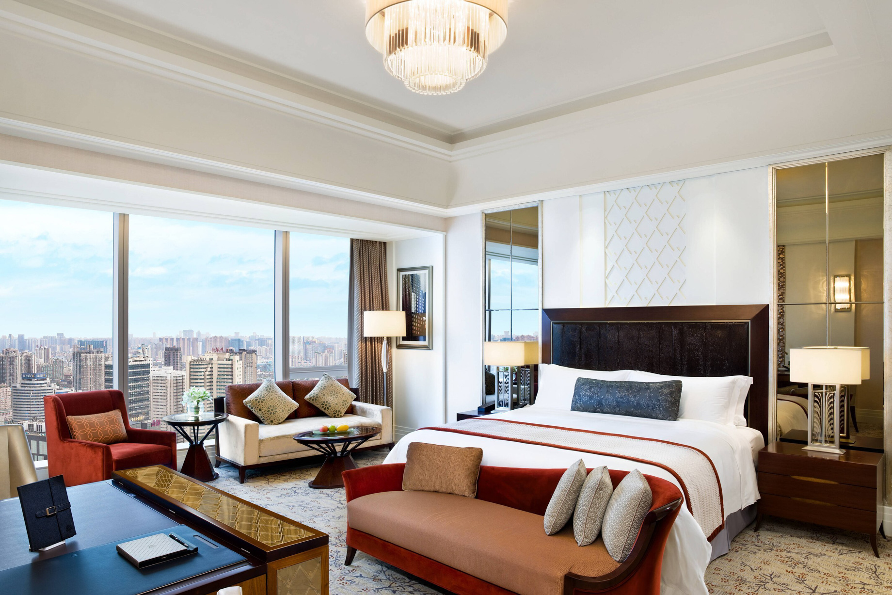 The St. Regis Chengdu Hotel – Chengdu, Sichuan, China – Grand Deluxe Room with City View