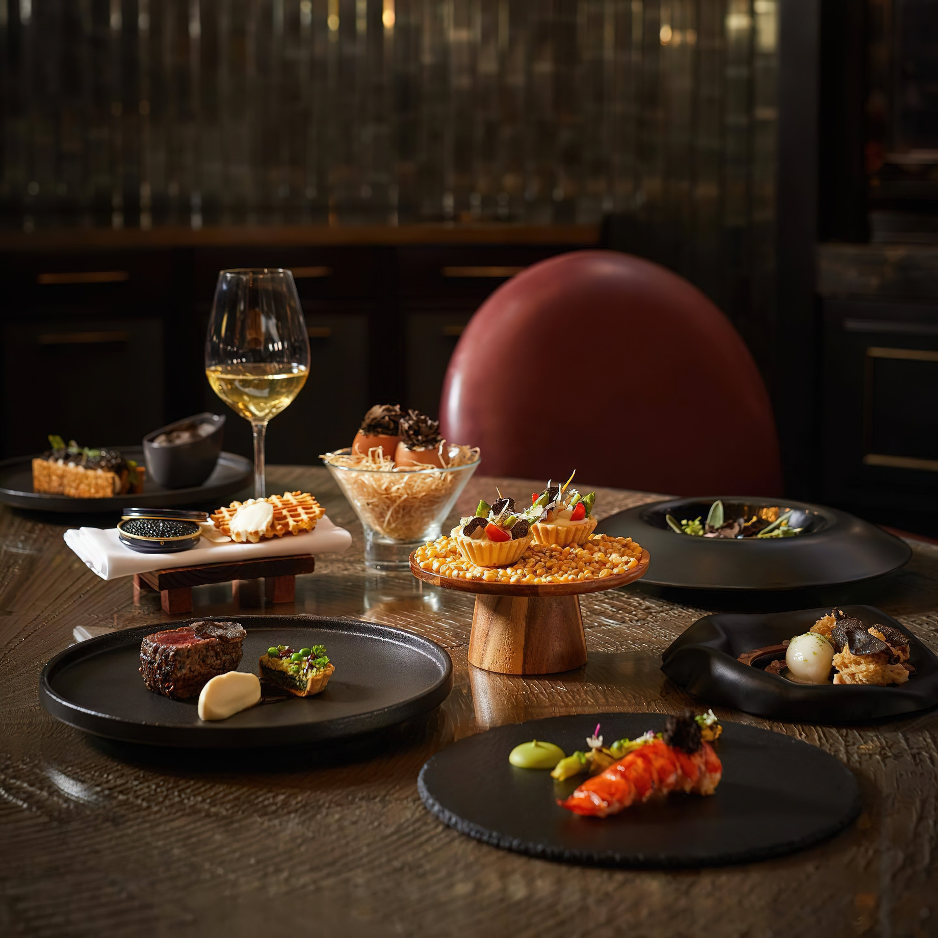 The St. Regis Kuala Lumpur Hotel - Kuala Lumpur, Malaysia - Superb Gourmet Cuisine Table Setting