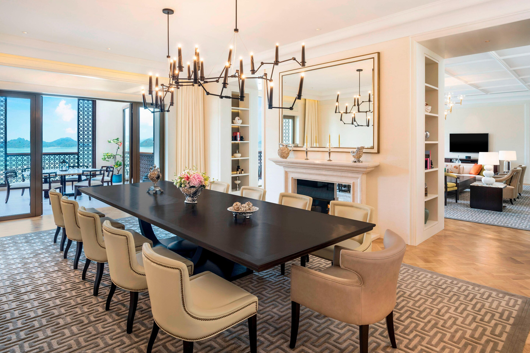 The St. Regis Langkawi Resort – Langkawi, Malaysia – Astor Suite Dining Area