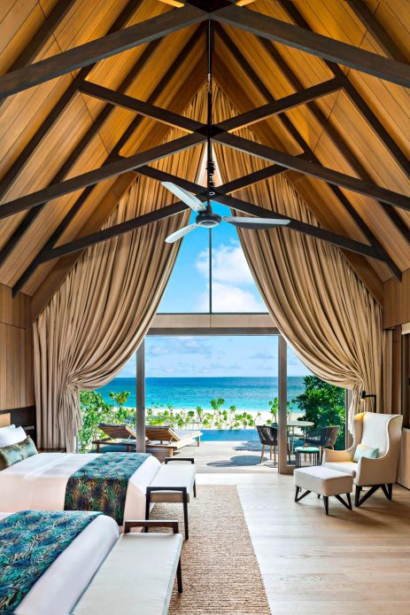 The St. Regis Maldives Vommuli Resort - Dhaalu Atoll, Maldives - Caroline Astor Estate Guest Room