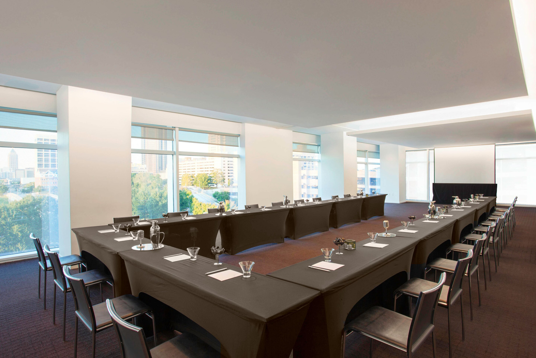 W Atlanta Downtown Hotel – Atlanta, Georgia, USA – Studios 3 and 4 U Shape Meeting