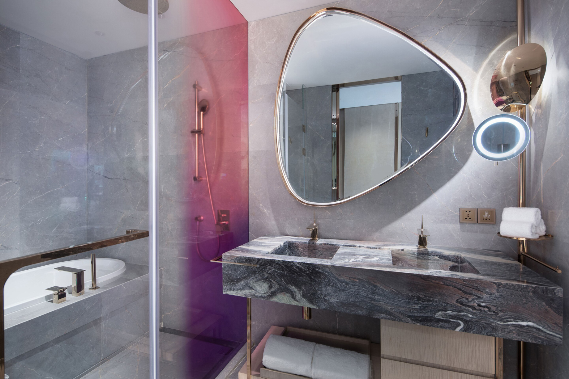 W Chengdu Hotel – Chengdu, China – Wonderful Bathroom