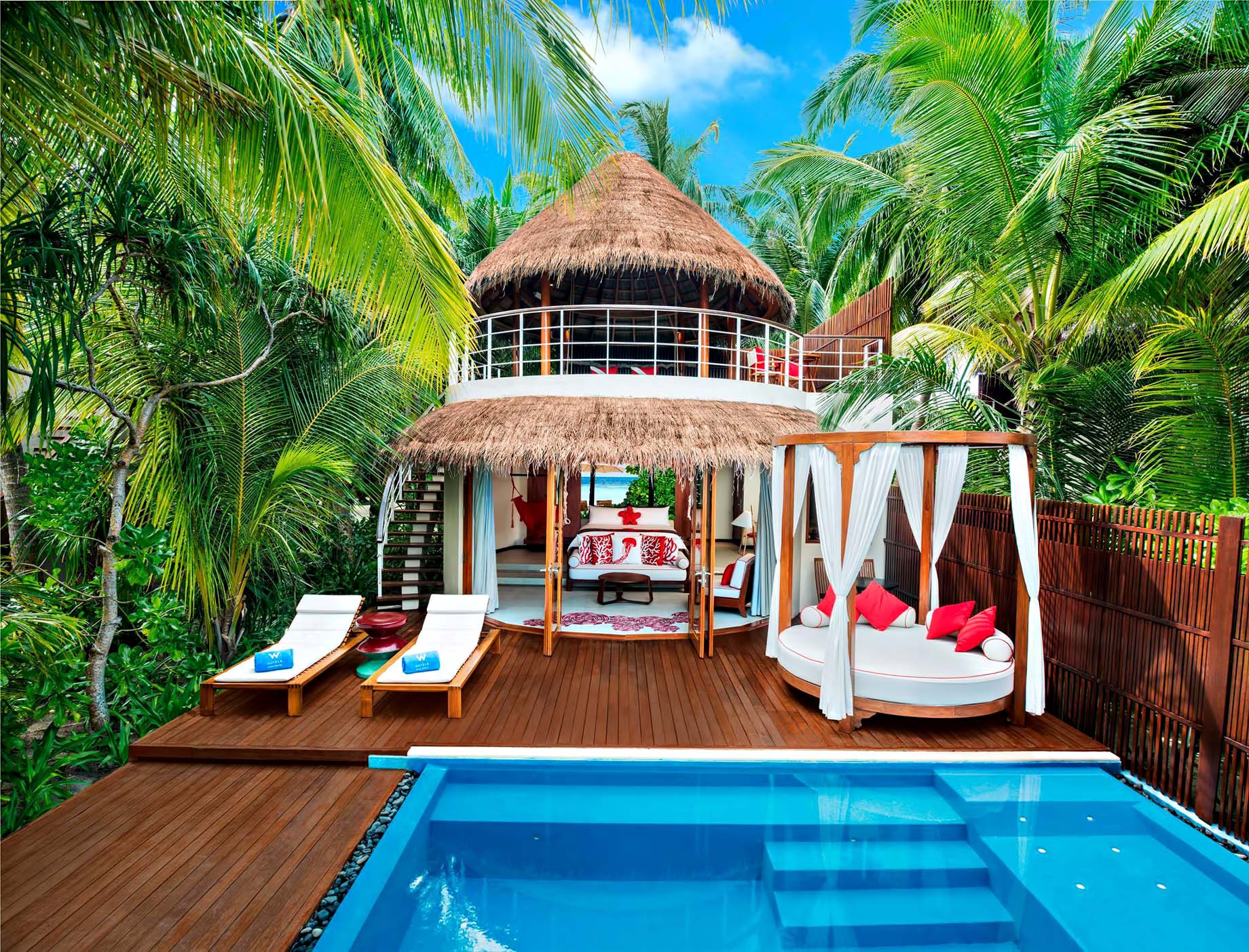 040 – W Maldives Resort – Fesdu Island, Maldives – Tropical Beach House