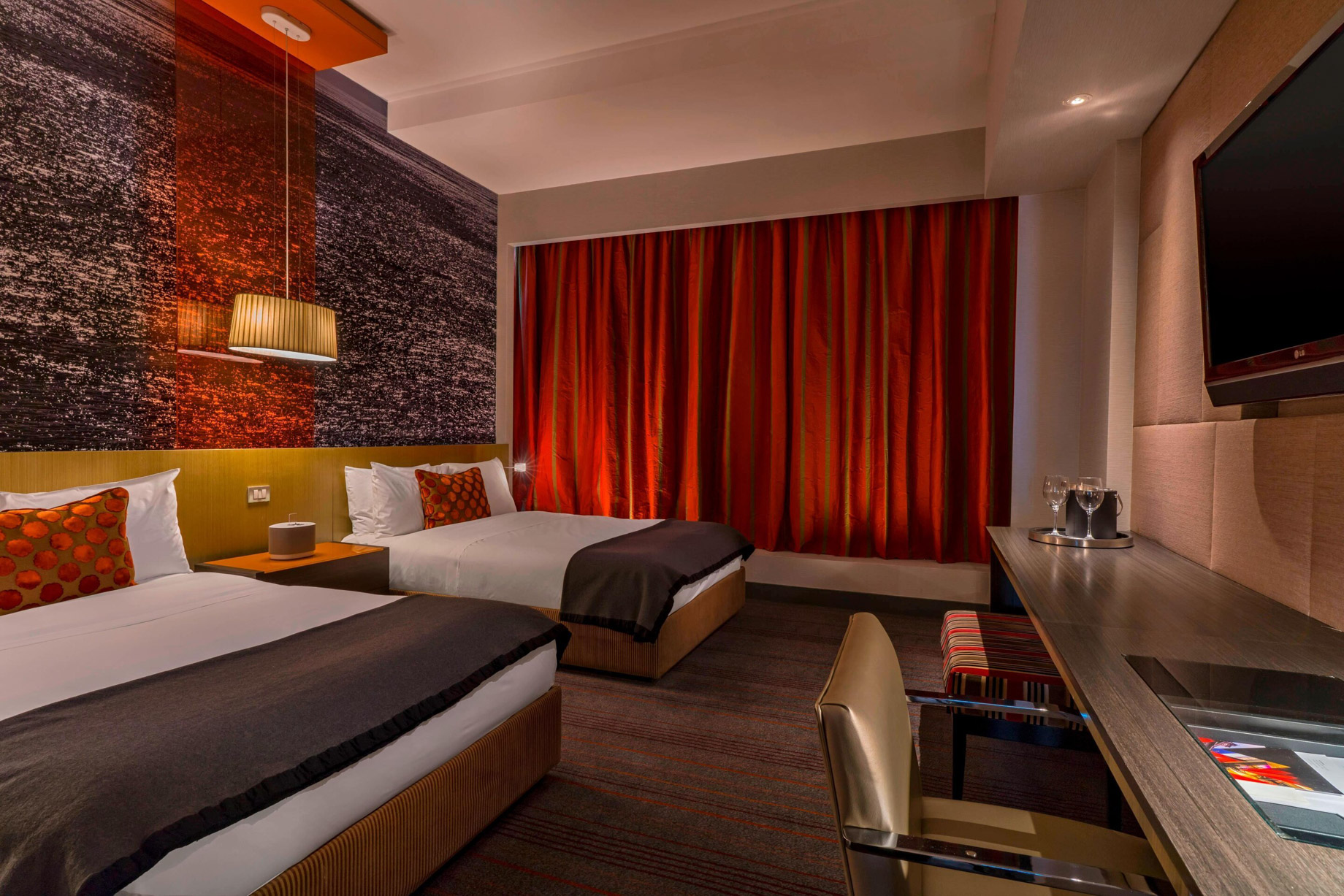 W Santiago Hotel – Santiago, Chile – Wonderful Guest Room Twin