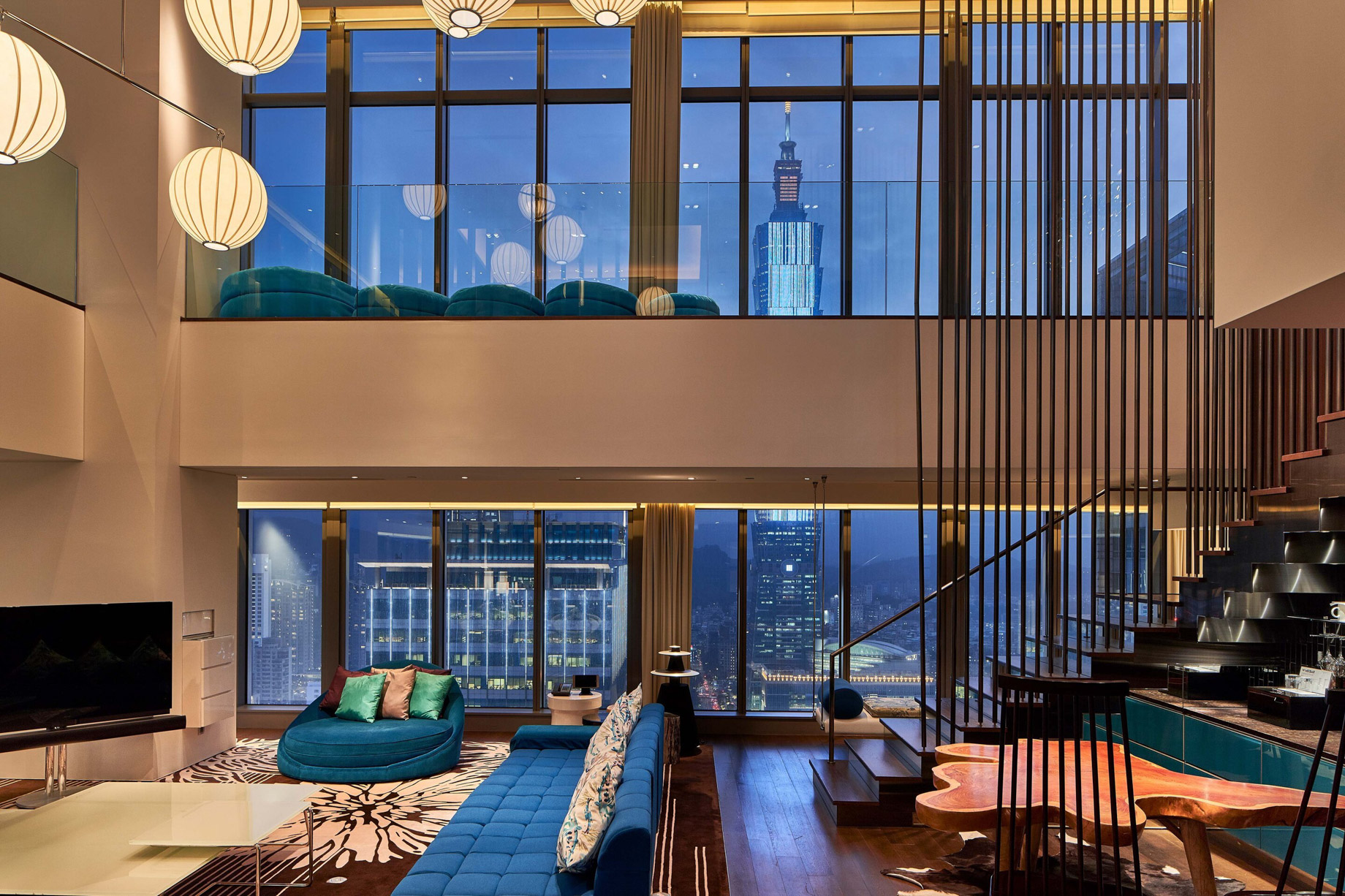 W Taipei Hotel – Taipei, Taiwan – Extreme WOW Suite View