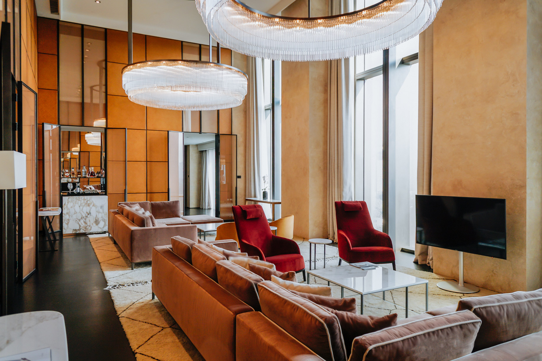 Bvlgari Hotel Beijing – Beijing, China – Bulgari Suite Living Room