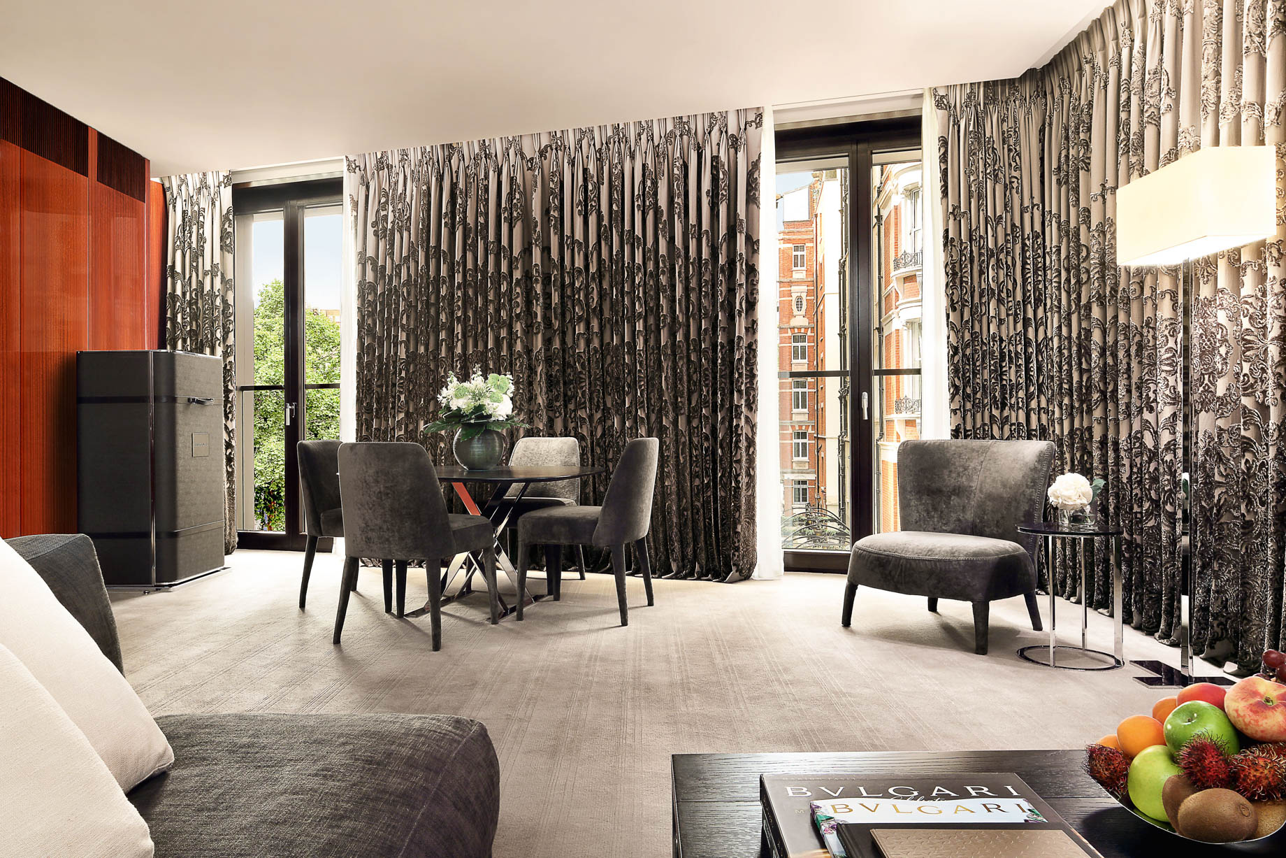 Bvlgari Hotel London – Knightsbridge, London, UK – Knightsbridge Suite Living Room