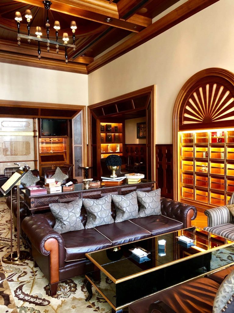The St. Regis Abu Dhabi Hotel - Abu Dhabi, United Arab Emirates - St. Regis Bar Cigar Lounge