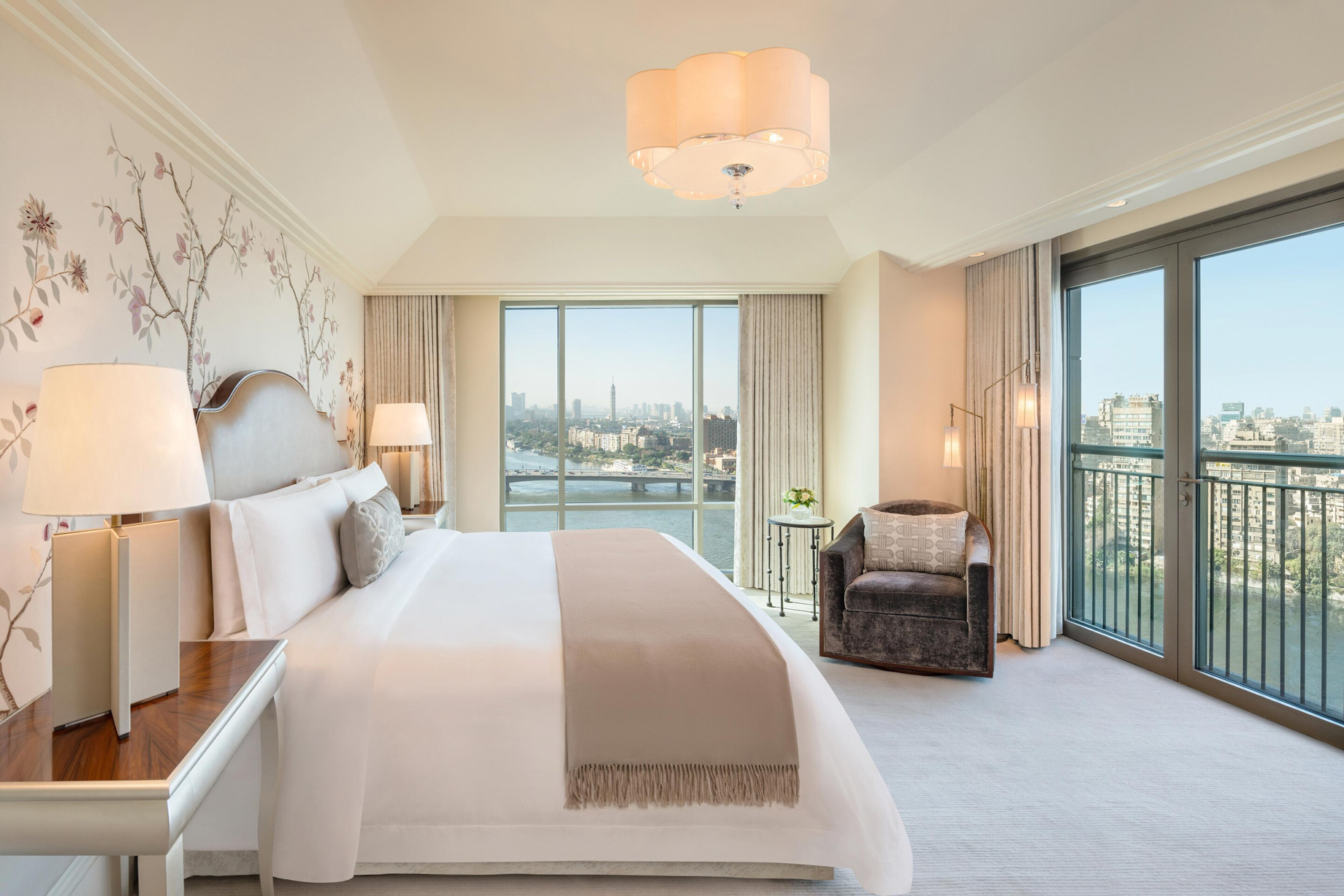 The St. Regis Cairo Hotel – Cairo, Egypt – Royal Suite King Bedroom