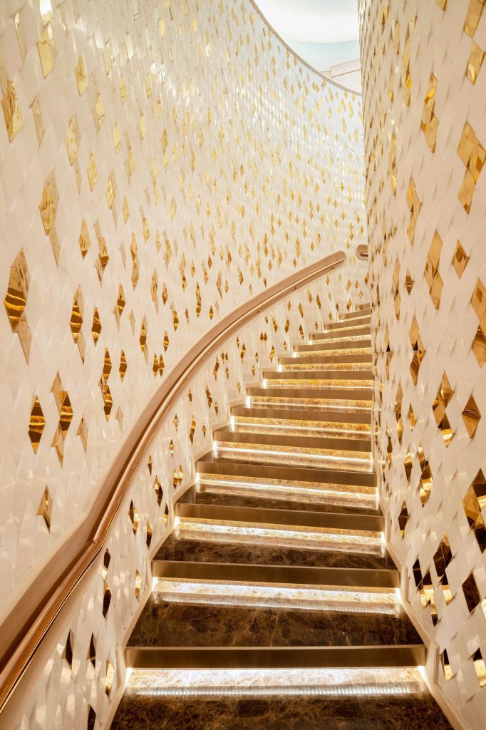 The St. Regis Zhuhai Hotel - Zhuhai, Guangdong, China - Iridium Spa Stairs
