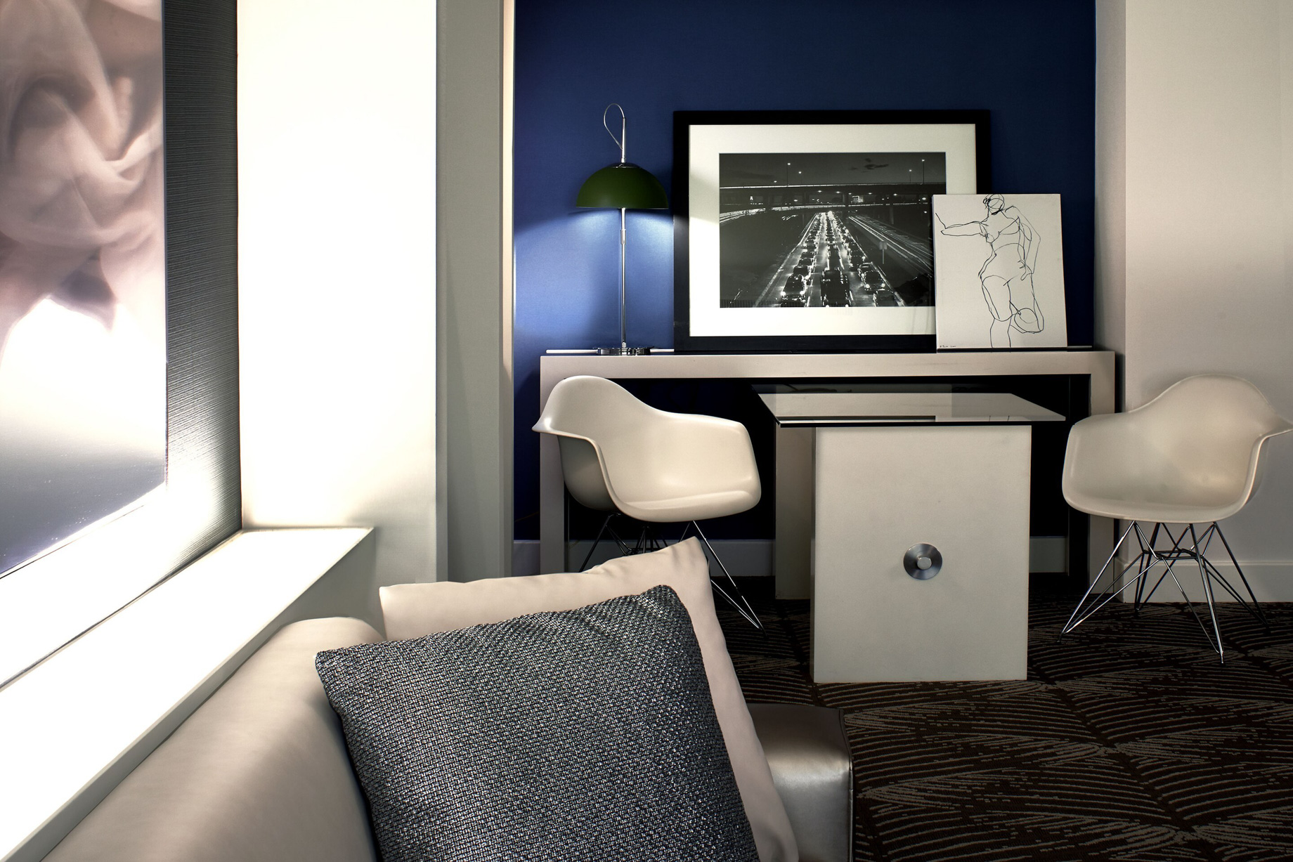 W Los Angeles West Beverly Hills Hotel - Los Angeles, CA, USA - Spectacular Suite Living Room Chairs