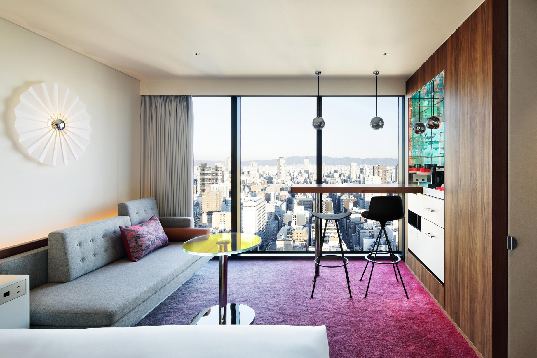 W Osaka Hotel – Osaka, Japan – Wonderful King Living Area
