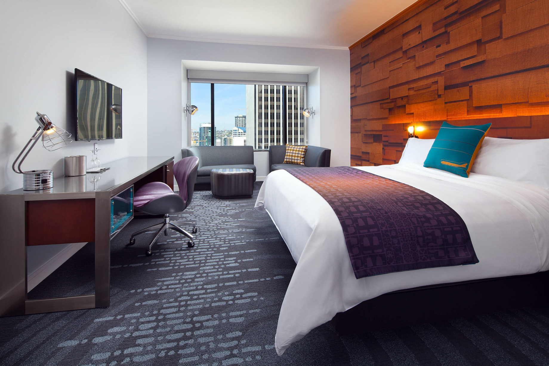 W Seattle Hotel – Seattle, WA, USA – Spectacular Guest Room