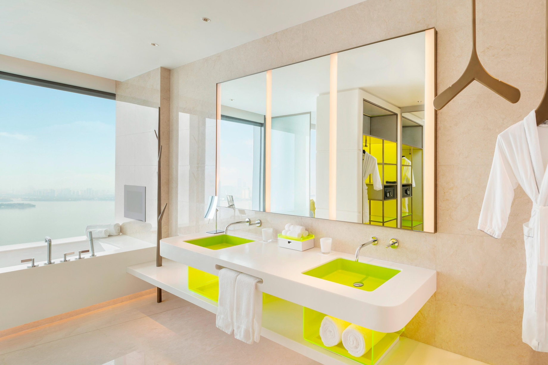 W Suzhou Hotel – Suzhou, China – Fantastic Suite Bathroom