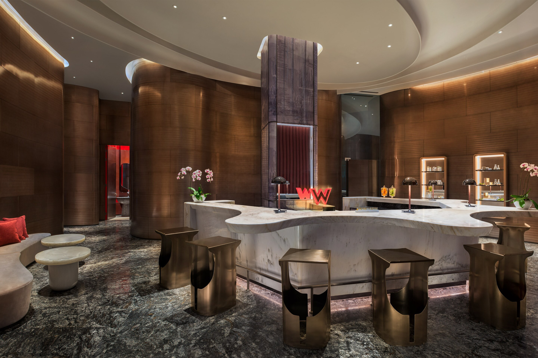 041 – W Xi’an Hotel – Xi’an, Shaanxi Province, China – Spa Reception