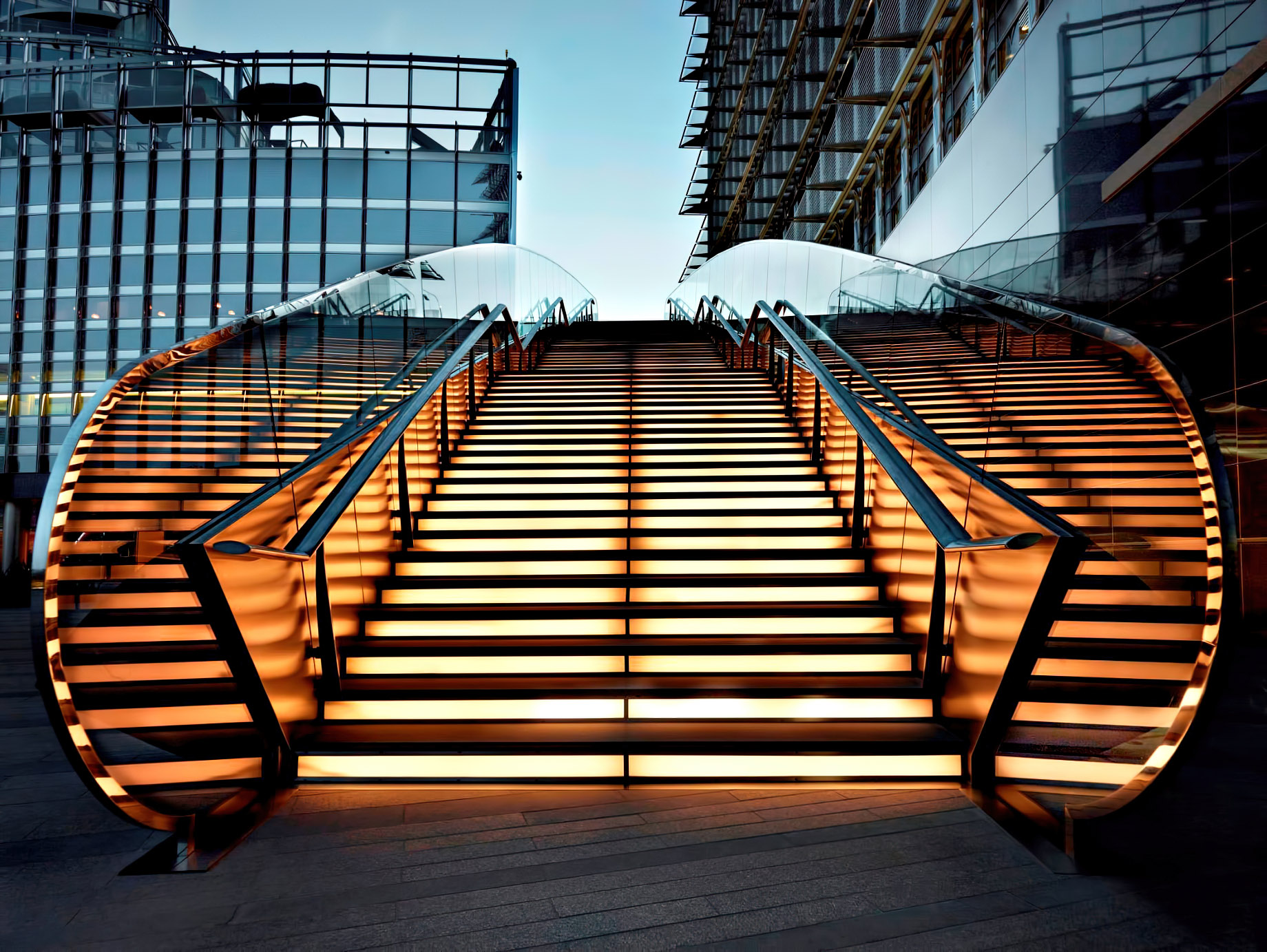 Armani Hotel Dubai – Burj Khalifa, Dubai, UAE – Armani Hotel Stairs